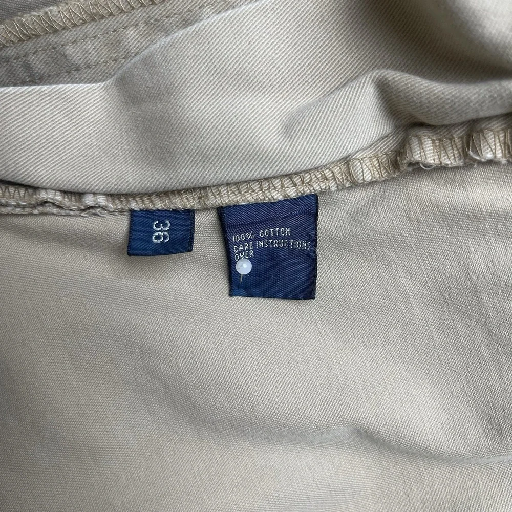 Polo Ralph Lauren Classic 67 Mens Size 36 Cargo Shorts Khaki Tan Cotton Chino